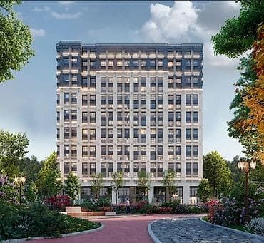 квартира роял: 1 комната, 53 м², Элитка, 8 этаж, Готовая ПСО (под самоотделку) — 2