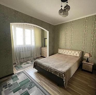 2 бөлмө, 67 м², 12-мкр 106-серия жакшыртылган, 4 кабат, Евро оңдоо — 6