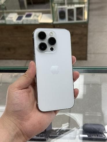 iphone sr: IPhone 14 Pro (серебристый/белый), 6.1" - Корпус из нержавеющей — 1