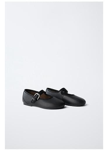 ссср одежда: Детские кожаные балетки ZARA — 29 размер 🖤 Абсолютно новые, ни разу — 4