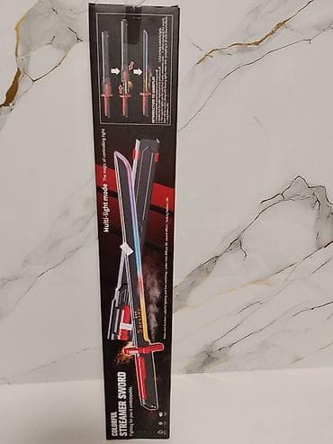 игрушечные оружие: Игрушечный светящийся меч Colorful Streamer Sword - Тип: детский — 3