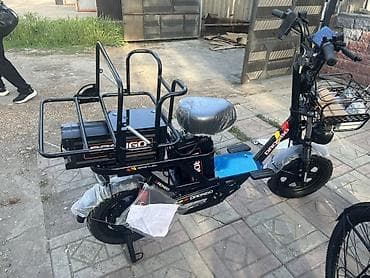 Электрический грузовой скутер/мопед DRONGO 2 аккумулятор каждая 60в/