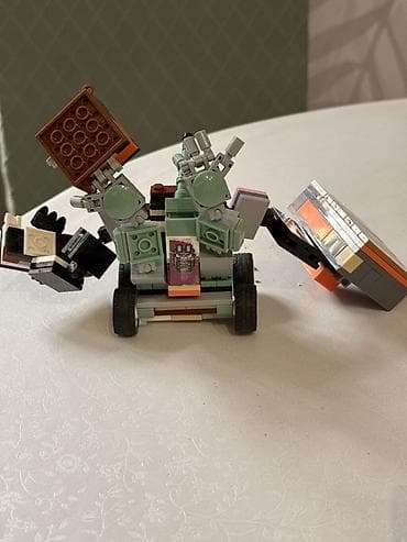 робот окон: Самодельная модель из LEGO: мобильный робот на колесах - Авторская — 4