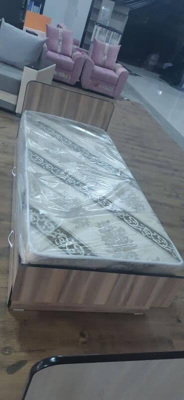 мебель из малайзии в бишкеке: Кровать одно спальный из российского ломинанта качество хорошее матрас — 2