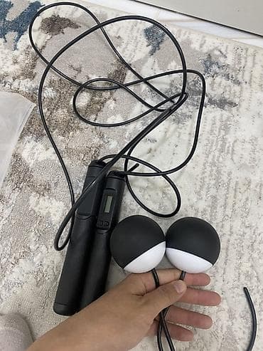 third edition solution: Электронная скакалка 2-в-1 с счетчиком - Ручки с нескользящим — 2