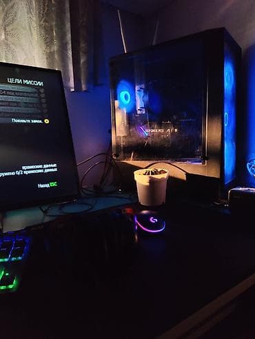 gaming mouse: Компьютер, ядер - 6, ОЗУ 32 ГБ, Игровой, Б/у, Intel Core i5, NVIDIA GeForce RTX 2070 Super, HDD + SSD — 1