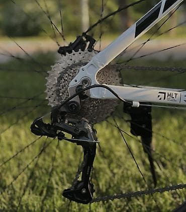 рама двухподвес 26 бу: Горный велосипед, Рама L (172 - 185 см), Алюминий, Б/у — 8