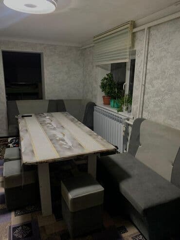 мебель бишкек столы и стулья фото цены: Кухонный стол и стул, Б/у, Самовывоз, Платная доставка, цвет - Синий — 6