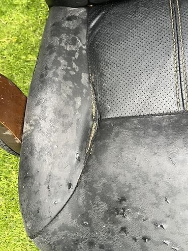 coller master: Офисное кресло, Б/у, С колесиками, цвет - Черный, Экокожа — 5