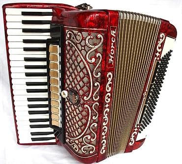 Музыкальные инструменты: Аккордеон Hohner (Horch), клавишный, европейского производства — 3