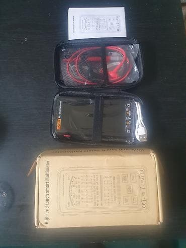 тестеры мультиметры: Мультиметр ANENG 683 (6000 отсчетов) Особенности: - Большой цветной — 2