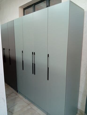 детская кроватка с люлькой и балдахинами: Шкаф для одежды, Новый, Прямой, ЛДСП — 19