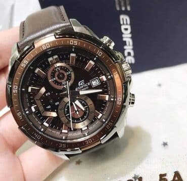 часы наручные бишкек: EDIFICE Модель EFR-539L ___ Функции : секундомер, дата — 2