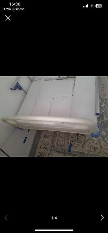 Медицинская мебель: Функциональная медицинская кровать с механическим приводом — 7