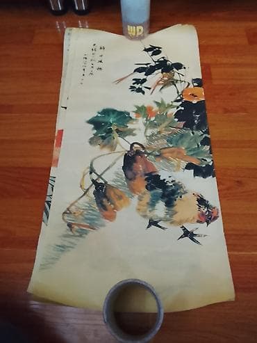 marvel legends: Рулон постеров с китайской живописью (в тубусе “Monthly 2005”) - — 1