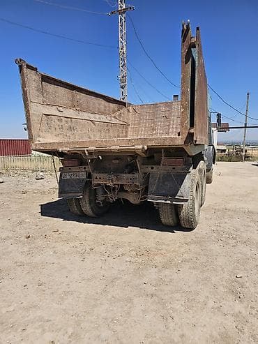 Самосвал 6x4 с усиленным стальным кузовом - Конфигурация ходовой