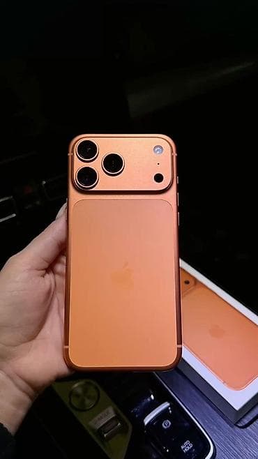 IPhone 17 Pro, Новый, 256 ГБ, Оранжевый, Коробка, 100 %