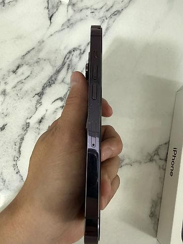 Продаю IPhone 14 Pro, цвет Deep Purple (фиолетовый), 256 ГБ, коробка — 7