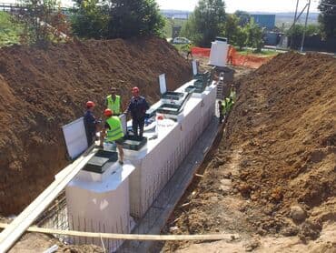 Наша компания производит локальные очистные сооружения, септики