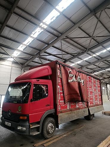 михайло: Грузоперевозки 24/7 на Mercedes-Benz Atego от 1 кг до 15 тонн Длина — 1