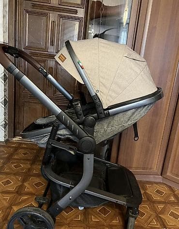 каляска арзан: Коляска 2 в 1: люлька + прогулочный блок. Особенности: - — 1