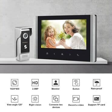 ночь охрана: Домофоны | Офисы, Квартиры, Дома | Демонтаж, Настройка, Подключение — 3