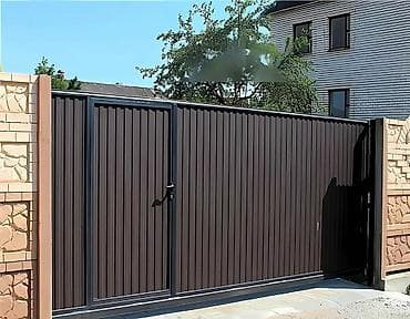 ограды: Варота Варота навес навес топчан ограда ферма жана башкаларды ортомчу — 4