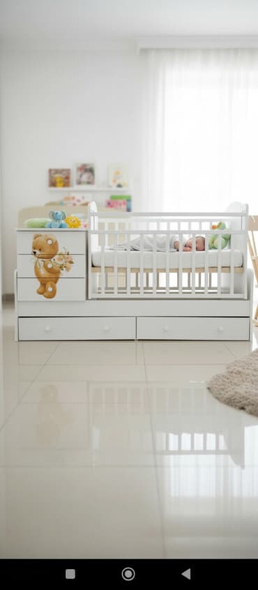 купить саженцы павловнии в бишкеке: Детская односпальная кровать, Новый, Для девочки, Для мальчика, С матрасом, Самовывоз, Платная доставка — 1