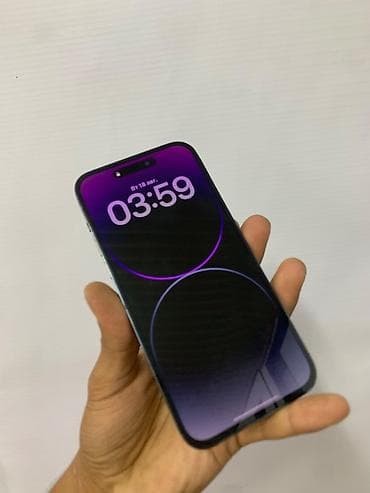 сумки бишкек: 📱 iPhone 14 Pro 256 ГБ Продаю iPhone 14 Pro в фиолетовом цвете 💜 • 💾 — 3