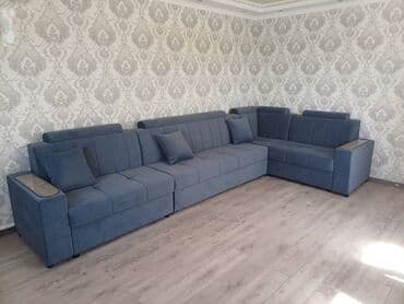 Диваны: Угловой диван, C подушками, Трехместный — 4