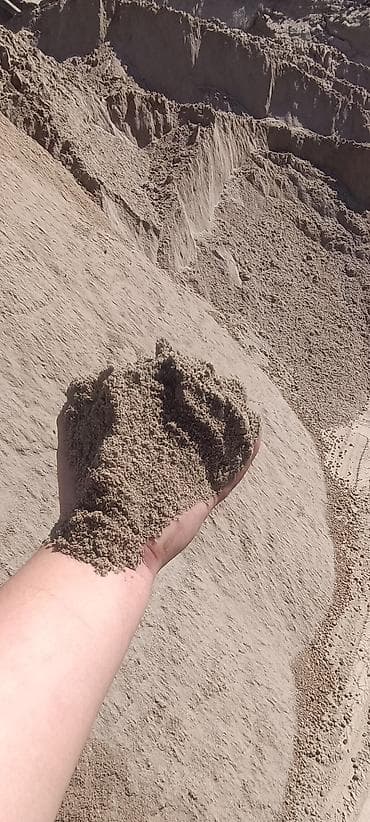 Песок карьерный (мытый). Описание: - Однородная фракция, без крупных — 2