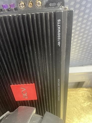 буфер сабвуфер: Город Ош 2 Сабвуфера Rockford Fosgate T112D4 + моноблок ACV 1200ват — 3