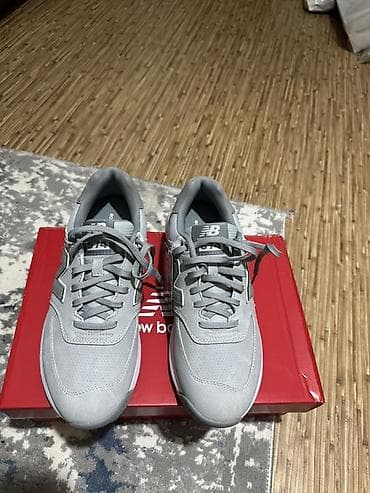 foot patch: Мужские кроссовки, 42.5, New Balance, Новый, цвет - Серый, Самовывоз, Платная доставка — 2