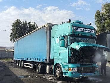 5511 камаз: Тягач, Scania, 2006 г., Тентованный — 6