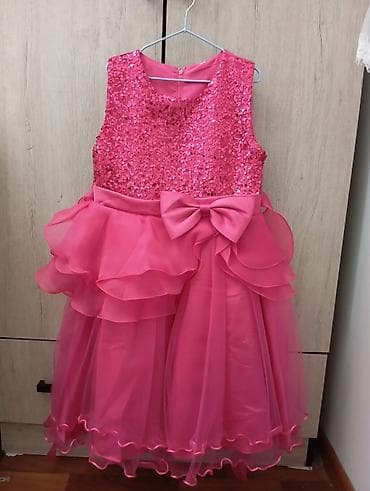 Детское платье, цвет - Белый, Новый