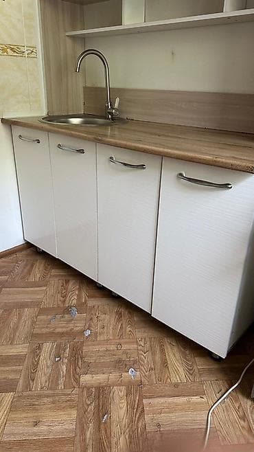 Эмерек гарнитурлары: Ашкана гарнитуру, Колдонулган, түсү - Ак, ДСП — 5