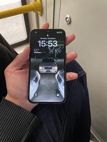 IPhone 12 Pro, 128 ГБ, Pacific Blue, Защитное стекло, Чехол, 85 %