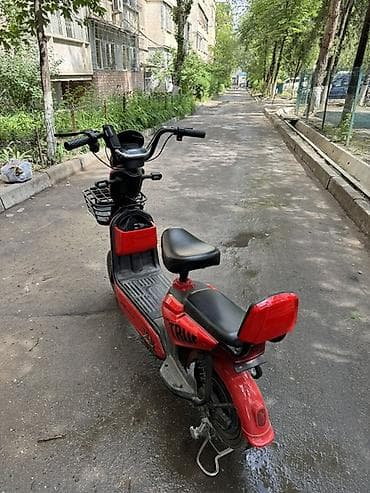 emir: Электровелосипед/скутер iBike TRUN (красный) - Компактный городской — 3