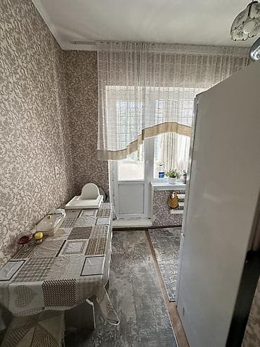 Батирлер: 1 бөлмө, 34 м², Аламедин-1 мкр 105-серия, 2 кабат, Евро оңдоо — 9