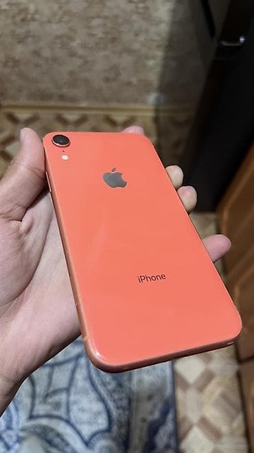 xs iphon: IPhone Xr, Коралловый, 75 % — 1