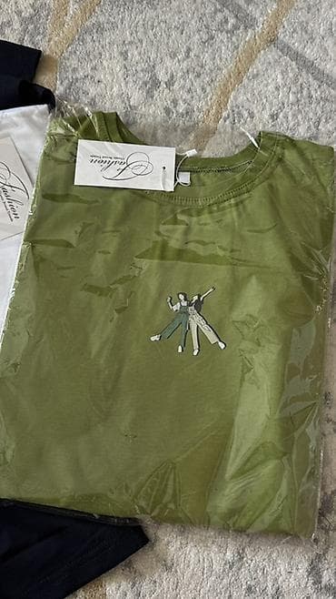 фудболка мужской: Футболка, Классическая модель, Трикотаж, Новый, M, L, XL — 2