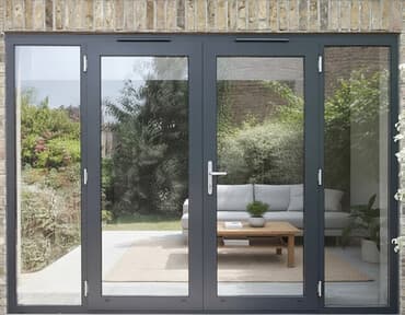 оборудование для окон: Алюминиевые окна и двери - Профиль из прочного алюминия с узкими — 1