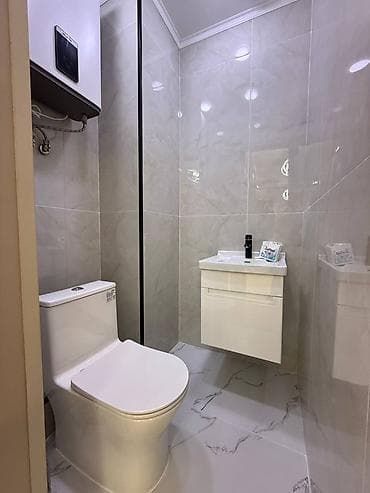 ош парк газета квартиры продажа: 3 комнаты, 87 м², Элитка, 9 этаж, Дизайнерский ремонт — 9