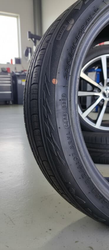 шины для нексии: Шины 235 / 45 / R 18, Лето, Б/у, Легковые, Корея, Nexen — 1