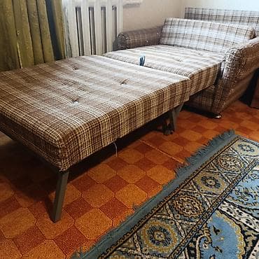 диван и кровать: Кресло-кровать, Односпальный, цвет - Коричневый — 7