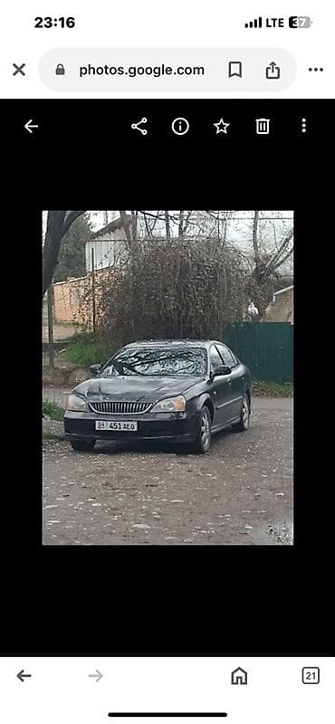 sprinter 2 2: Daewoo Evanda: 2005 г., 2 л, Механика, Бензин, Седан — 1