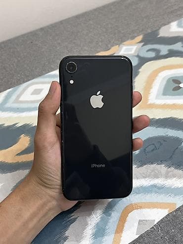 iphone 13mini: IPhone Xr, Б/у, 64 ГБ, Черный, Чехол, 79 % — 9