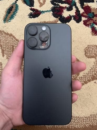 iphone 15 max: IPhone 16 Pro Max, Б/у, 256 ГБ, Black Titanium, Защитное стекло, 93 % — 7