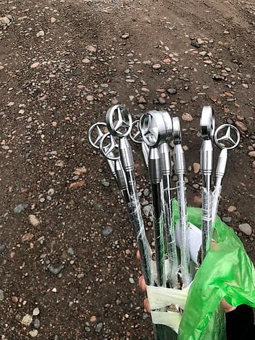 подстаканник ауди: Флагшток Реплика (габаритная антенна) Мерседес Мерс Mercedes Benz — 1