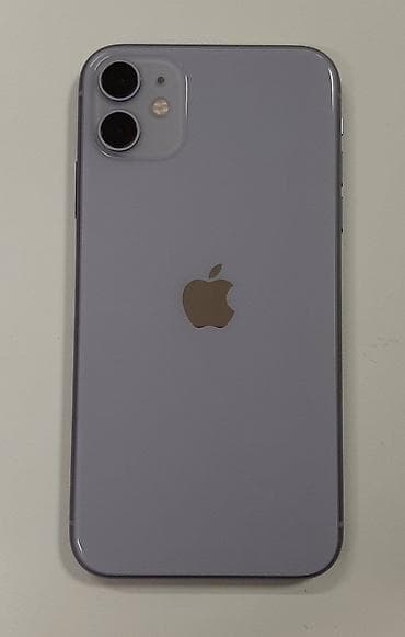 продам приставку смарт тв: IPhone 11, Б/у, 128 ГБ, Deep Purple, Чехол, 72 % — 1